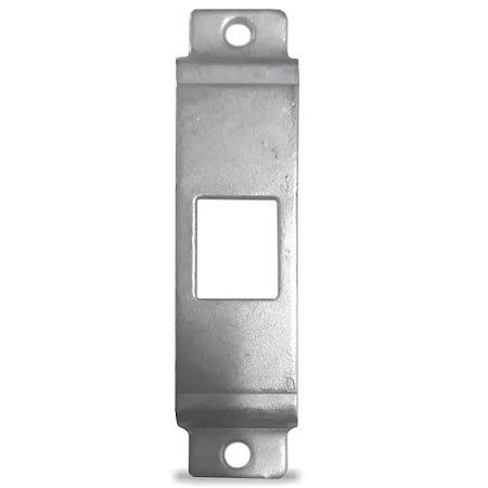 SUPORTE DAISA METÁLICO  COM FURO PARA 1 RJ45 OU RJ11