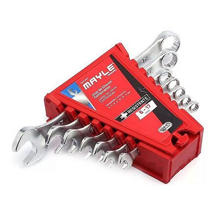 CHAVE FIXA MAYLE 6 A 17MM KIT C/06