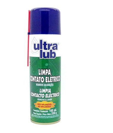 LIMPADOR DE CONTATO ULTRA LUB 160ML