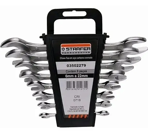 CHAVE FIXA STARFER 6 A 22 (06P)