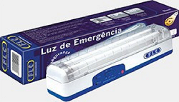 LUMINÁRIA DE EMERGÊNCIA MODELO  238 FLC