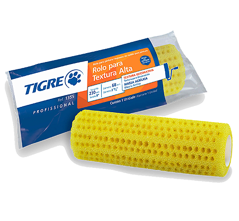 ROLO DE ESPUMA 1355 TIGRE