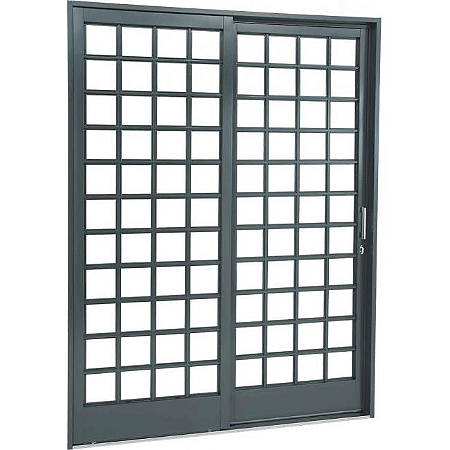 PORTA SASAZAKI BELFORT CORRER QUADRADA 2 FOLHAS DIREITA