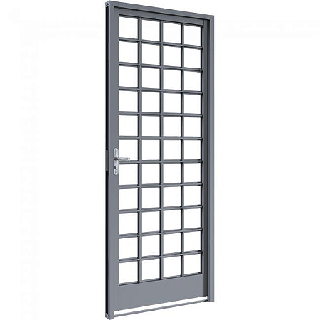 PORTA SASAZAKI BELFORT QUADRADA DIREITA 217X087X12CM