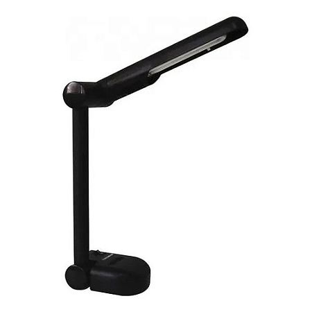 LUMINÁRIA DE MESA PELICANO PRETO 127V