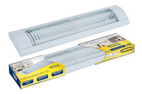 LUMINÁRIA EXCELLENCE 2X20W BIVOLT BRANCA