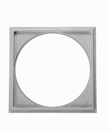 PORTA GRELHA ASTRA QUADRICULADA CINZA 10.2X10.2