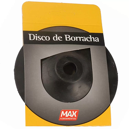 DISCO DE BORRACHA MAX 4.1/2 ESMERILHADEIRA