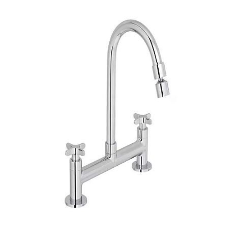 MISTURADOR DECA DE COZINHA MAX MESA BICA MÓVEL CROMADO