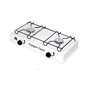 FOGÃO INDUSTRIAL 2 BOCAS CAMPER LUXO BRANCO