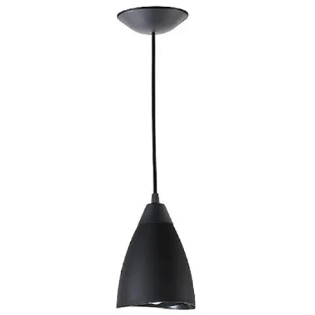 PENDENTE POP TULIPA PRETO KIN LIGHT