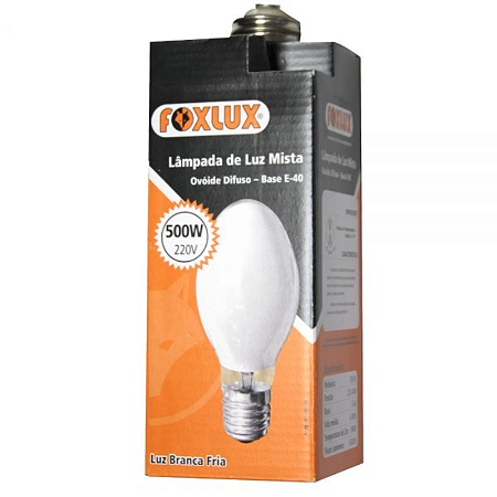 LÂMPADA MISTA HWL 500W FOXLUX