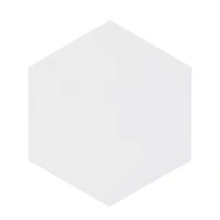 REVESTIMENTO CERAL HEXAGONAL WHITE