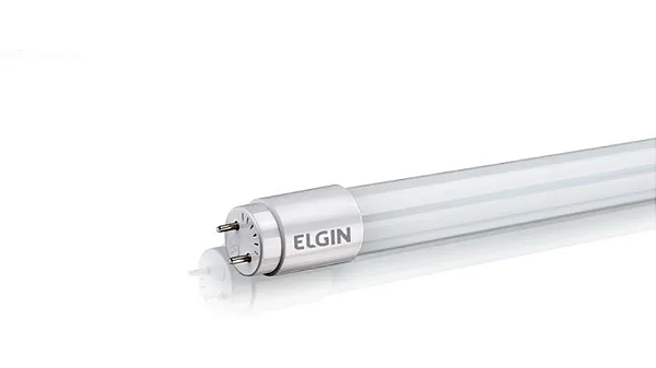 LÂMPADA TUBULAR LED T8 120CM 20W  LUZ BRANCA FRIA ELGIN