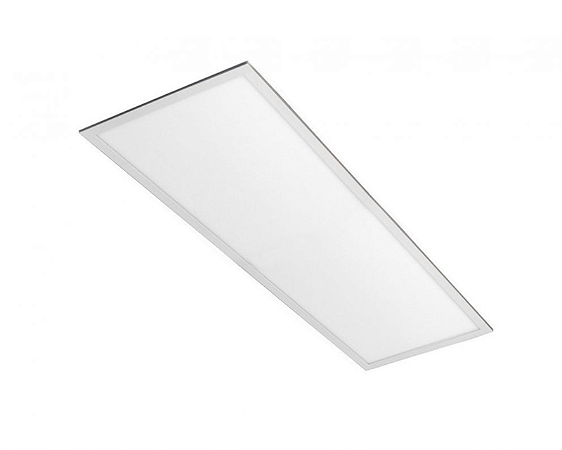 PAINEL LED EMBUTIR RETANGULAR 120X30CM 48W 6500K