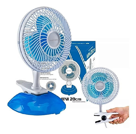 VENTILADOR DE MESA  VENTISOL MINI 20CM 127V