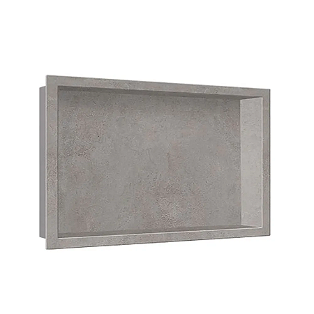 NICHO DIAMANTE 60X30 PORCELANATO CINZA POLIDO