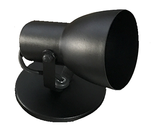 SPOT CALICE 1 LÂMPADA PRETO TEXTURIZADO REF:134/1