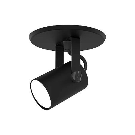 SPOT MÓVEL SOBREPOR CANNON MR16 PRETO FOSCO