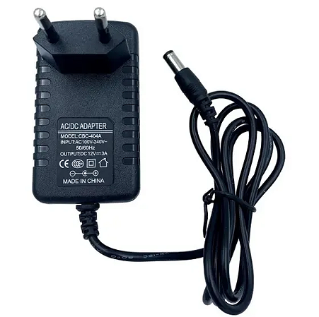 FONTE DE ALIMENTAÇÃO 3A 12V