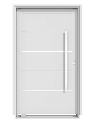 PORTA VITROLAR CRIST PIVOTANTE 103X220 DIREITA BRANCA