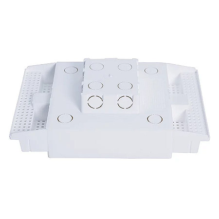 CAIXA PASSAGEM LAJE EMBUTIR PAINEL LED 24W QUADRADO