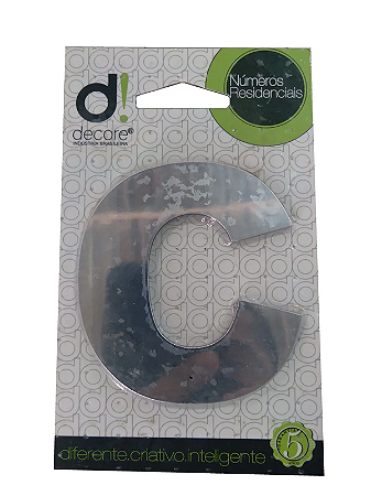 LETRA RESIDENCIAL ESPELHADA 15CM C
