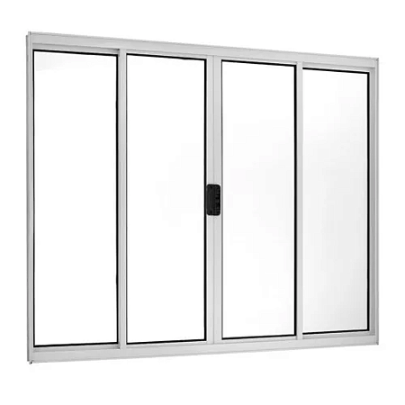 VITRO CRV CORRER SEM GRADE HORIZONTAL QUADRADO BRANCO 150X100