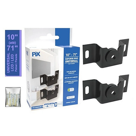 SUPORTE PARA TV FIXO UNIVERSAL LCD 10" A 71 PIX