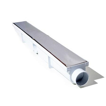 RALO LINEAR TAMPA INOX CEGO PERFURADO BRANCO 6X50CM