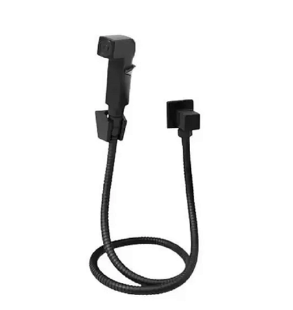 DUCHA HIGIÉNICA QUADRA BLACK 1/4 VOLTA TALITA