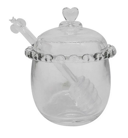 MELEIRA CRISTAL COM PEGADOR 9,5X12CM 1753 LYOR