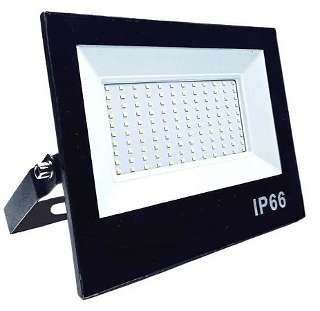REFLETOR LED 200W 6500K LUZ BRANCA FRIA  ROHS CE