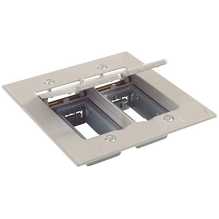 TAMPA MODULAR 2 POSTO 4X4 PARA PISO CINZA