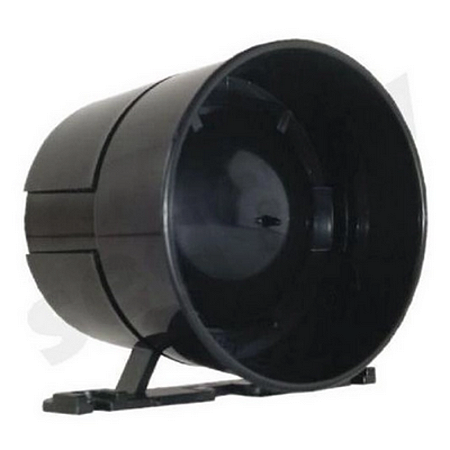 SIRENE ALARME MOREY 12V PRETA TATY