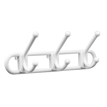GANCHO PAREDE 3G 3.0KG PLÁSTICO BRANCO ATLAS