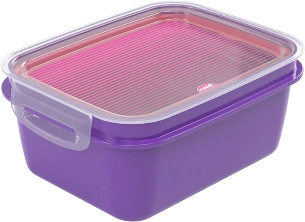 MARMITA COM TRAVA COMPART WOMEN PLASUTIL ROXO