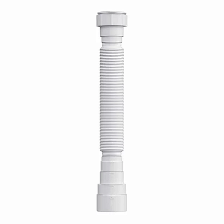 SIFÃO SANFONADO INTERNO 150CM ABERTO BRANCO HERC