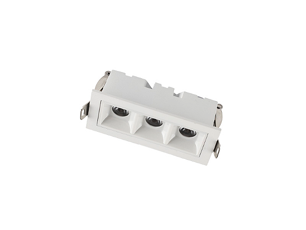 SPOT LED EMBUTIR LUZ PONT 6W 2700K BRANCO TASCHIBRA