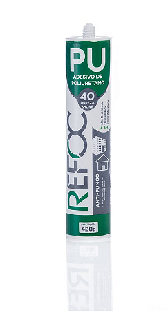 SILICONE PU-40 PRETO 400G ANTI-FUNGO REFOC