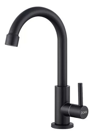 TORNEIRA INOX BLACK BICA MÓVEL LAVATÓRIO NOX04B