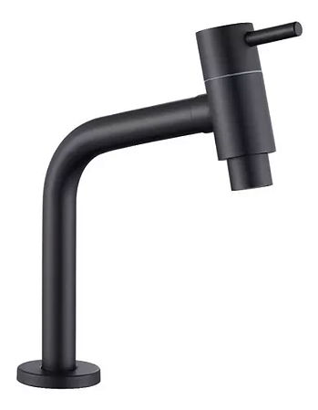 TORNEIRA INOX BLACK LINK CURTA NOX07B
