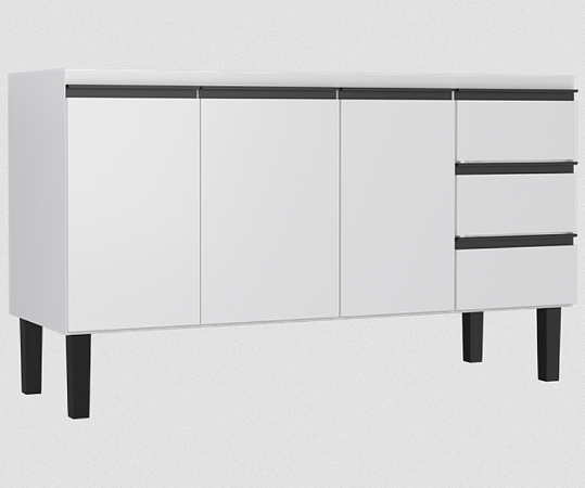 GABINETE COZIMAX AÇO NETUNO BRANCO 1446MM