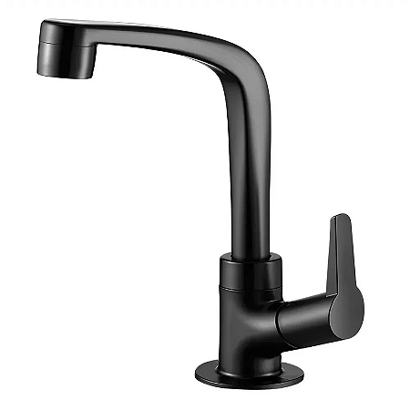 TORNEIRA LORENZETTI LAVATÓRIO FLAT 1195 PRETA