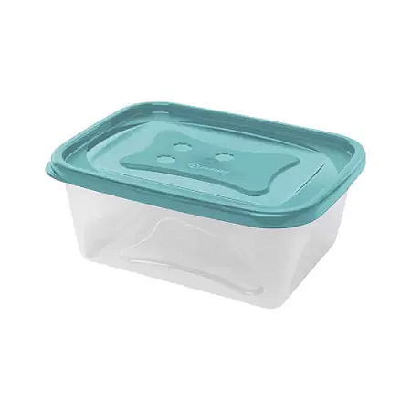 CAIXA DISPLAY ORGANIZADOR RETANGULAR 750ML TAMPA VERDE