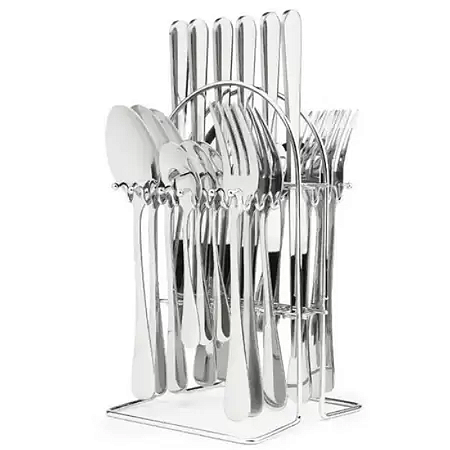 FAQUEIRO 25 PEÇAS INGLATERRA SILVER KE HOME