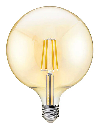LÂMPADA LED GLOBO FILAM G95 4W AMBAR GALAXY