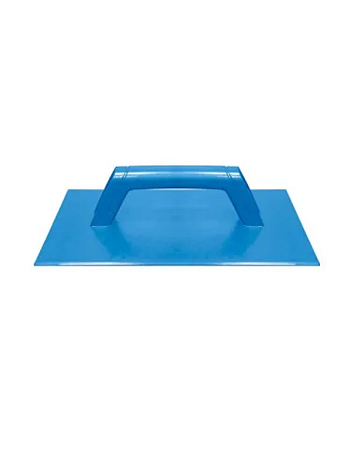 DESEMPENADEIRA PLÁSTICO LISA METASUL 17X30CM AZUL