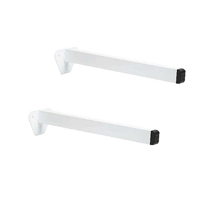 SUPORTE PIA PARAFUSAR BRANCO 50CM AGL