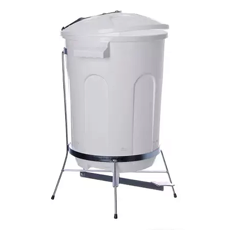 LIXEIRA BASCULANTE COM BALDE/SUPORTE 60L
